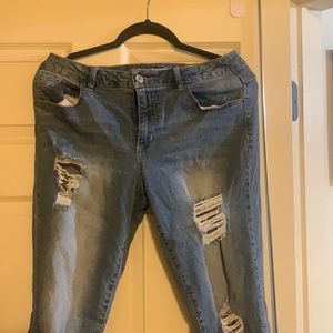 Mid rise Skinny ankle Jeggings